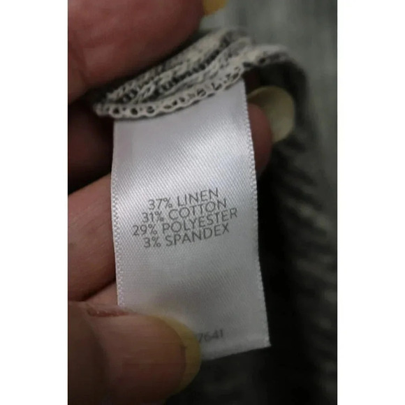 J. Jill-Pure Jill Linen Blend Sweater Dress-Size Large-New w/Tags-3/4 Sleeves - Picture 5 of 7